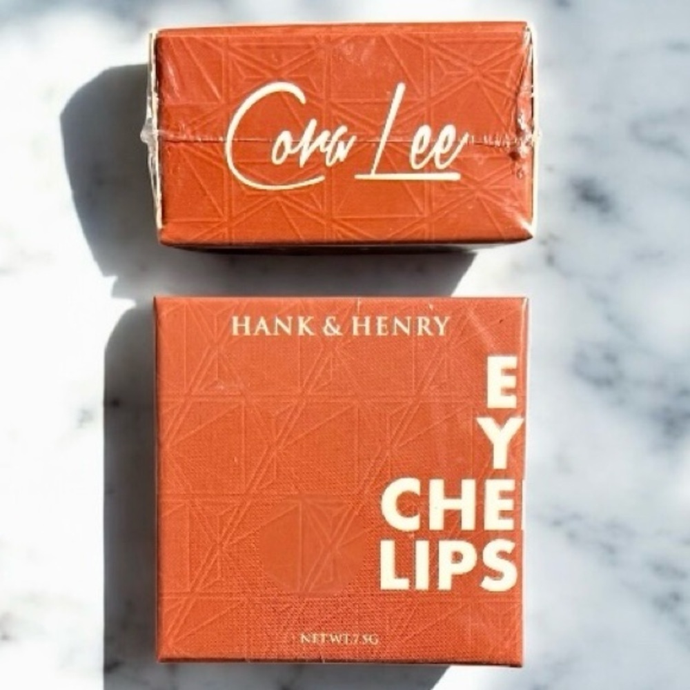 Hank & Henry Velvet Touch Cream Color CORA LEE Lips Eyes Cheeks Mousse NEW Coral